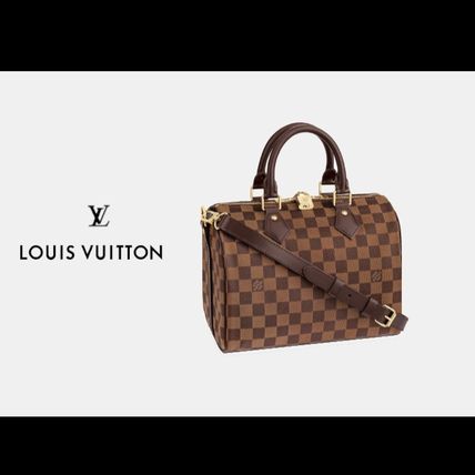 Louis Vuitton SPEEDY Casual Style Canvas 2WAY Crossbody Handbags 