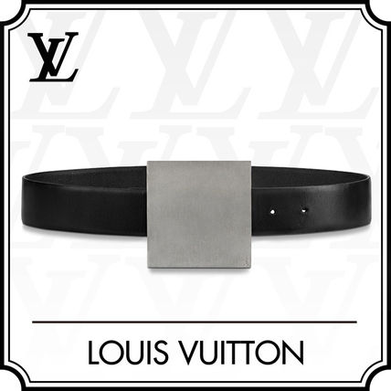 Louis Vuitton 2020 SS Casual Style Plain Leather Elegant Style Logo Belts MP177U 