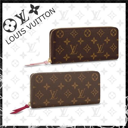 Louis Vuitton 2020 21AW Monogram Street Style Plain Logo Long Wallets M61298 M60742 