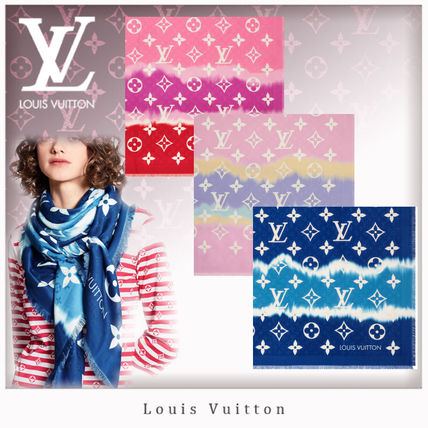 Louis Vuitton 2020 SS Lv Escale Monogram Shawl M76087 M76088 M76086 