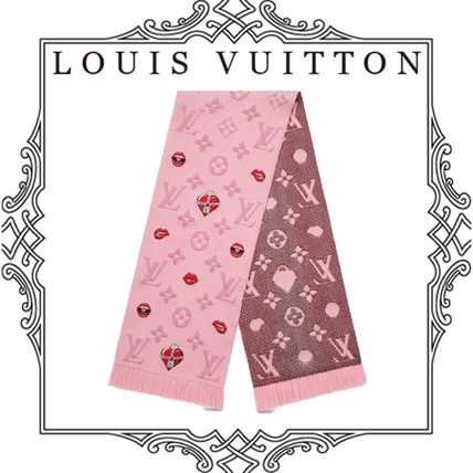 Louis Vuitton MONOGRAM 2020 SS Logomania Lucky Monogram Scarf M76178 