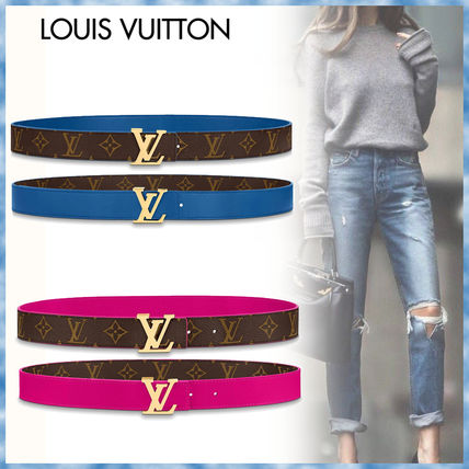 Louis Vuitton 2020 SS Lv Escale Lv Initiales 30Mm Reversible Belt M0256W M0255W 