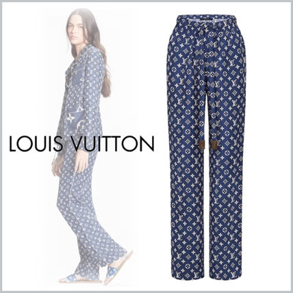 Louis Vuitton MONOGRAM 2020 SS Lv Escale Pyjama Pants 1A7SFP 1A7SFO 1A7SFN 1A7SFM 1A7SFL 