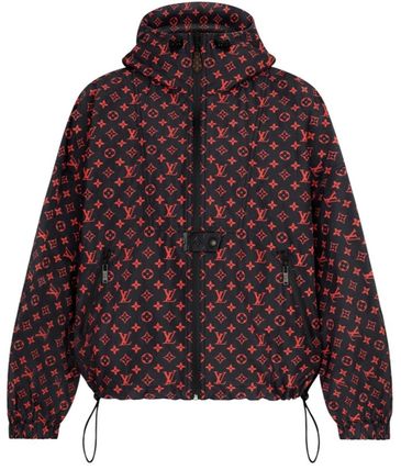 Louis Vuitton 2020 21AW Short Monogram Nylon Elegant Style Logo Outerwear 