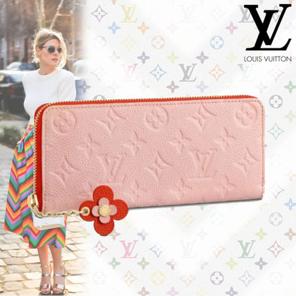 Louis Vuitton MONOGRAM EMPREINTE Clemence Wallet M64161 