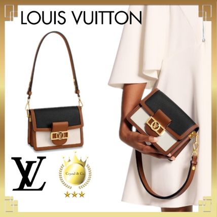 Louis Vuitton 2019 20AW Casual Style Calfskin Studded 2WAY Bi color Chain Plain 