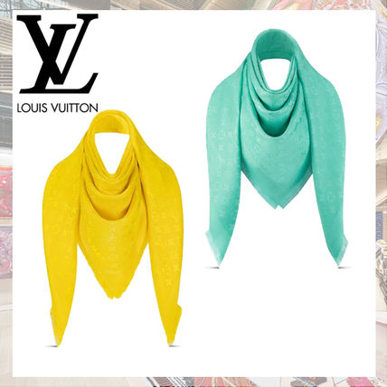 Louis Vuitton 2020 SS Monogram Shawl M76234 