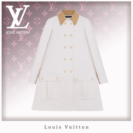 Louis Vuitton 2020 SS Casual Style Wool Blended Fabrics Plain Party Style 1A7VO9 1A7VO8 1A7VO7 1A7VO6 