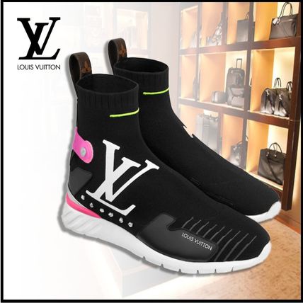 Louis Vuitton 2020 SS Rubber Sole Casual Style Unisex Street Style Bi color Plain 1A6673 