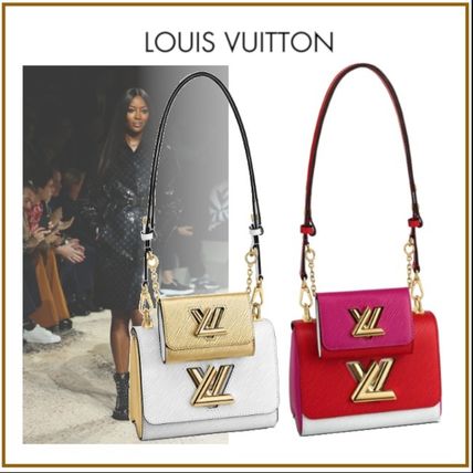 Louis Vuitton EPI 2020 SS Blended Fabrics 2WAY Bi color Chain Plain Leather 