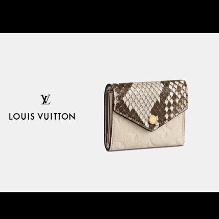 Louis Vuitton MONOGRAM EMPREINTE Monogram Folding Wallet Folding Wallets 