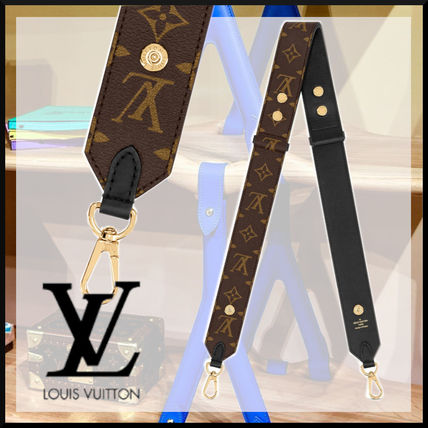 Louis Vuitton 2019 20AW Monogram Blended Fabrics Leather Elegant Style Logo Bags J02465 