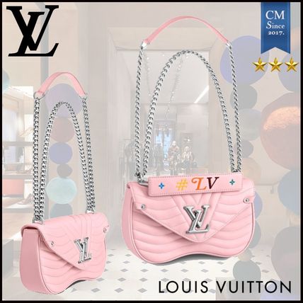 Louis Vuitton 2020 SS Chain Leather Crossbody Logo Shoulder Bags 