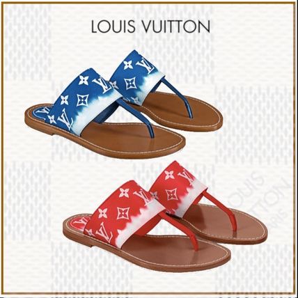 Louis Vuitton MONOGRAM 2020 SS Monogram Blended Fabrics Tie dye Bi color Leather 