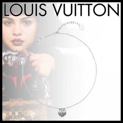 Louis Vuitton 2020 21AW Unisex Coin Chain Party Style Silver Office Style M69641 