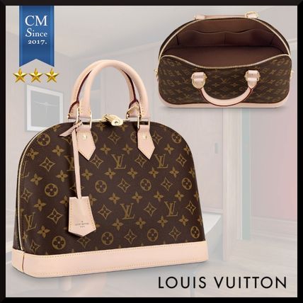Louis Vuitton ALMA 2019 SS Monogram Canvas 2WAY Elegant Style Crossbody Handbags 