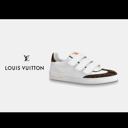 Louis Vuitton MONOGRAM Rubber Sole Casual Style Low Top Sneakers 