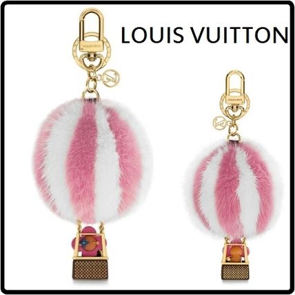 Louis Vuitton Vivienne Xmas Fur Balloon Bag Charm And Key Holder M68655 