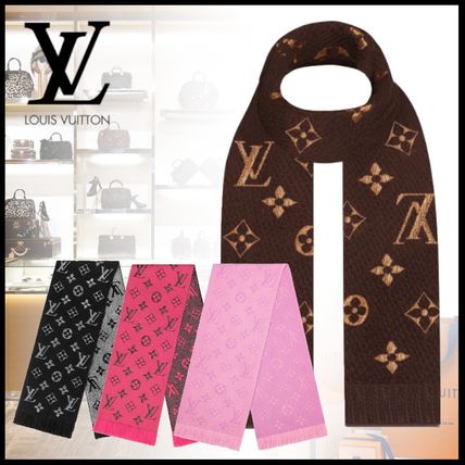 Louis Vuitton 2018 19AW Logomania Shine Scarf M75833 M76070 M71383 M70466 