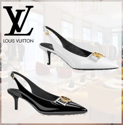 Louis Vuitton Casual Style Enamel Leather Elegant Style 