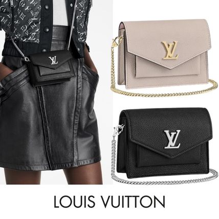 Louis Vuitton LOCKME Leather Logo Shoulder Bags M69204 M69183 