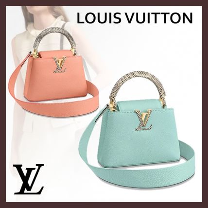 Louis Vuitton 2020 SS Capucines Mini M55922 M55921 
