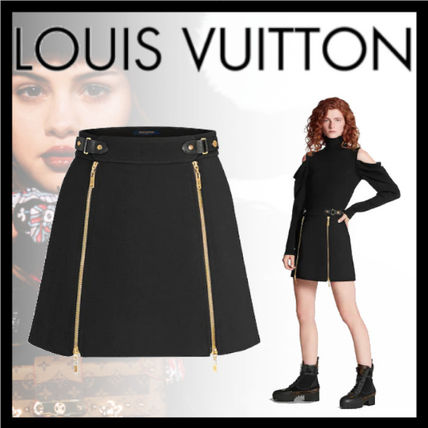 Louis Vuitton 2020 Cruise Mini Skirt With Zipped Detail 1A60XE 