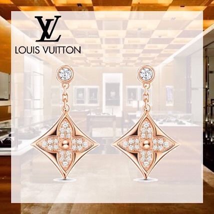 Louis Vuitton 2020 SS Casual Style Flower Party Style 18K Gold Elegant Style Q96809 