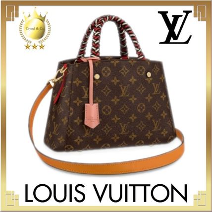 Louis Vuitton MONOGRAM 2019 20AW Monogram Casual Style Canvas 2WAY Leather Office Style 