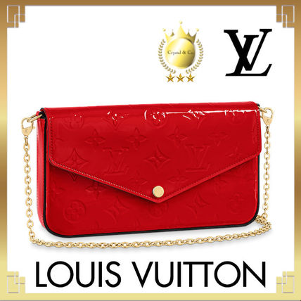 Louis Vuitton MONOGRAM VERNIS 2020 SS Monogram Casual Style 2WAY Chain Leather Party Style 