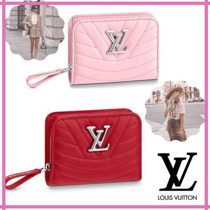 Louis Vuitton 2018 19AW Louis Vuitton New Wave Zipped Compact Wallet M63790 M63791 