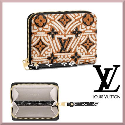 Louis Vuitton MONOGRAM 2020 21AW Monogram Unisex Canvas Leather Long Wallet Logo Coin Cases M69496 