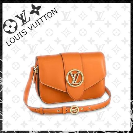Louis Vuitton PONT NEUF 2020 21AW Casual Style Leather Elegant Style Crossbody Logo M55946 