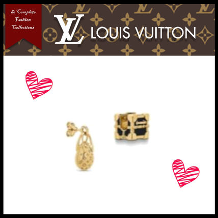 Louis Vuitton 2020 SS Minigram Mismatched Earrings M68935 