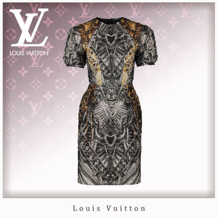 Louis Vuitton 2020 SS Jacquard Dress With Lacing Detail 1A62ML 1A62MK 