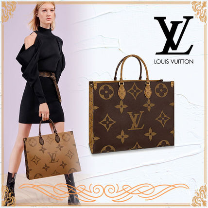 Louis Vuitton MONOGRAM 2020 SS Monogram Casual Style Canvas 2WAY Plain Leather Office Style M45320 