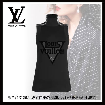 Louis Vuitton Lv Midnight Jersey Top With Shoulder Zip 1A637D 