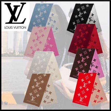 Louis Vuitton MONOGRAM 2019 20AW Reykjavik Scarf