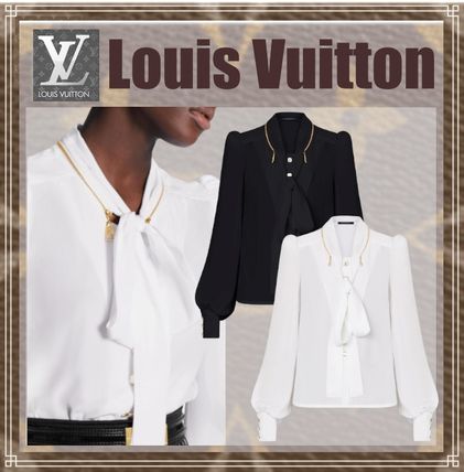 Louis Vuitton NEONOE Casual Style Silk Long Sleeves Plain Party Style 1A7U96 1A7SWV 