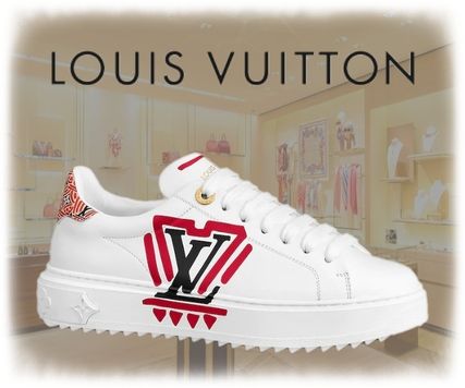 Louis Vuitton 2020 21AW Monogram Rubber Sole Casual Style Logo Low Top Sneakers 