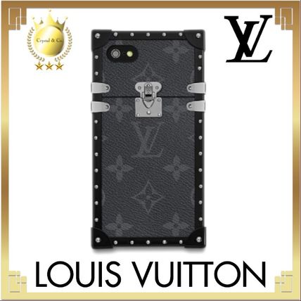 Louis Vuitton MONOGRAM 2019 SS Monogram Unisex Bi color Logo Smart Phone Cases 