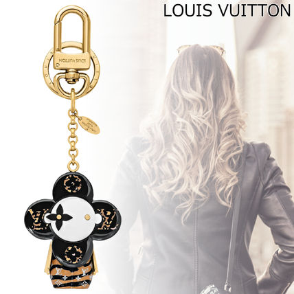 Louis Vuitton Monogram Leopard Patterns Card Holders 