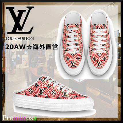 Louis Vuitton 2020 21AW Monogram Casual Style Logo Low Top Sneakers 1A85MU 