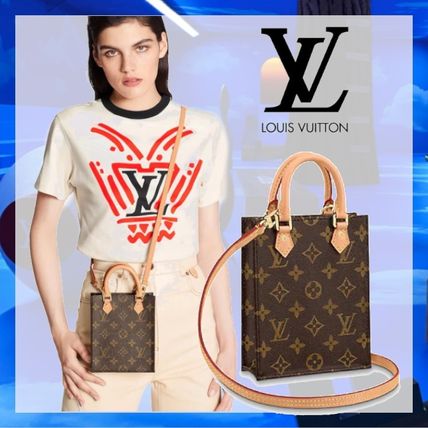 Louis Vuitton 2020 21AW Monogram Casual Style Unisex Calfskin Blended Fabrics 2WAY M69442 