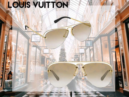 Louis Vuitton MONOGRAM 2020 SS Blended Fabrics Sunglasses Z1366W 