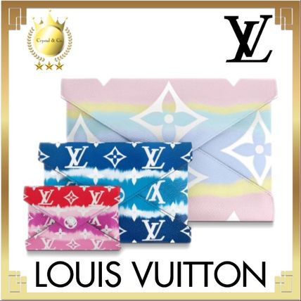 Louis Vuitton MONOGRAM 2020 SS Monogram Casual Style Calfskin Canvas Tie dye Bag in Bag 