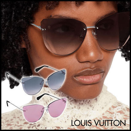 Louis Vuitton Unisex Street Style Oversized Sunglasses 