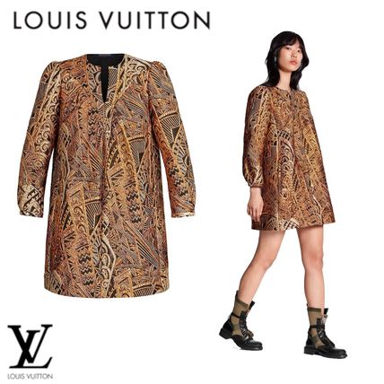 Louis Vuitton Loose Jacquard Dress 1A6360 