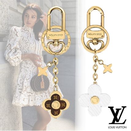 Louis Vuitton MONOGRAM 2020 21AW Flower Patterns Monogram Canvas Leather Logo Card Holders M69567 
