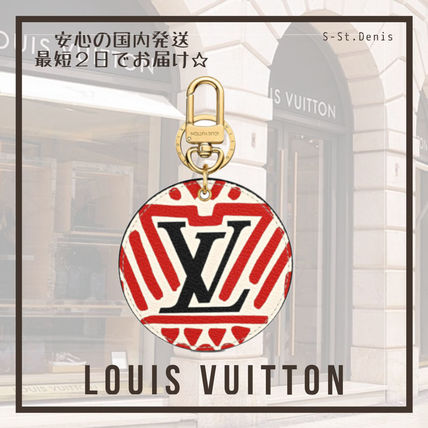 Louis Vuitton Monogram Logo Keychains  Bag Charms M69722 
